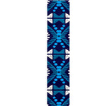 Blue And Red Aztec Pattern Print Table Runner