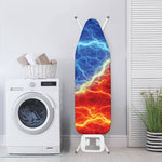 Blue And Red Lightning Print Ironing Board Cover