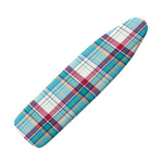 Blue And Red Madras Pattern Print Ironing Board Cover