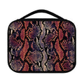 Blue And Red Snakeskin Print Classic Bible Case
