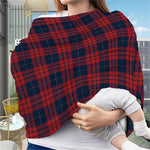 Blue And Red Tartan Pattern Print Baby Seat Cover