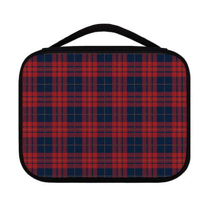 Blue And Red Tartan Pattern Print Classic Bible Case