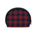 Blue And Red Tartan Pattern Print Coin Purse
