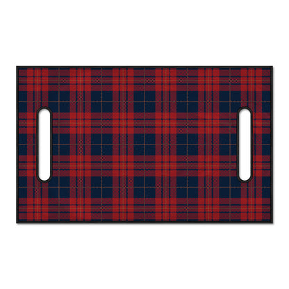 Blue And Red Tartan Pattern Print Golf Cart Seat Cover