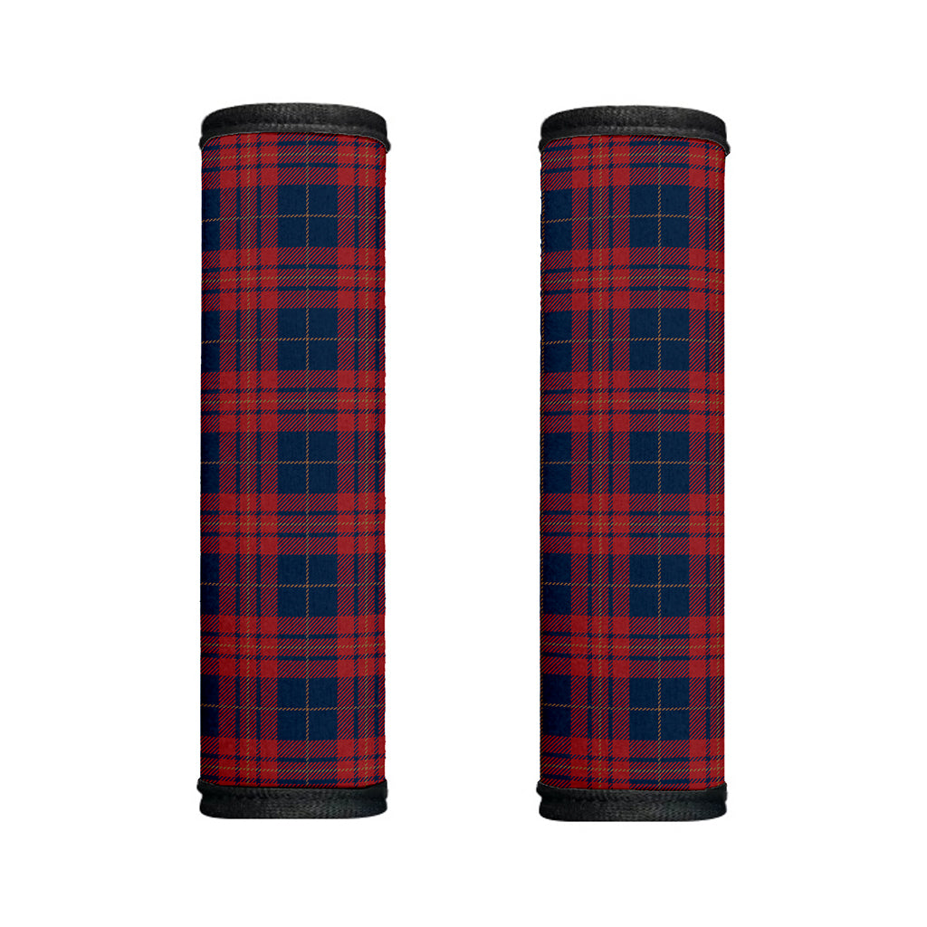 Blue And Red Tartan Pattern Print Handle Covers