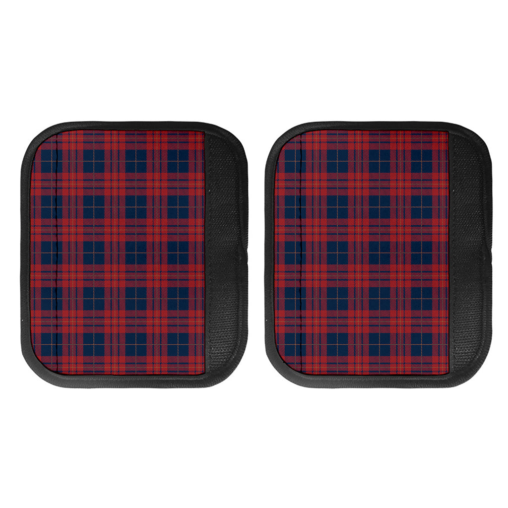 Blue And Red Tartan Pattern Print Handle Covers