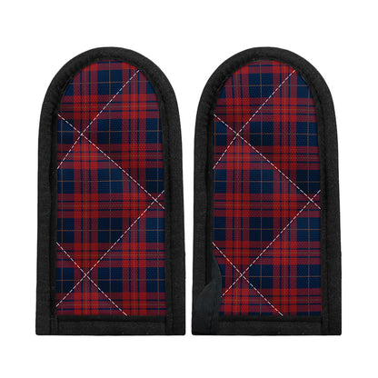 Blue And Red Tartan Pattern Print Skillet Handle Cover