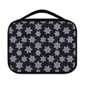 Blue And Silver Snowflake Pattern Print Classic Bible Case
