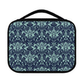 Blue And Teal Damask Pattern Print Classic Bible Case