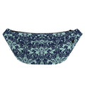 Blue And Teal Damask Pattern Print Fanny Pack