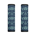 Blue And Teal Damask Pattern Print Handle Covers