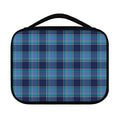 Blue And Teal Tartan Pattern Print Classic Bible Case