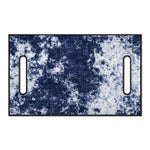 Blue And White Acid Wash Tie Dye Print Golf Cart Seat Cover