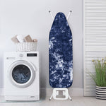 Blue And White Acid Wash Tie Dye Print Ironing Board Cover