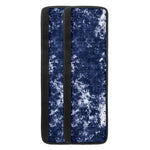 Blue And White Acid Wash Tie Dye Print Refrigerator Handle Covers