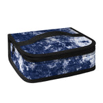 Blue And White Acid Wash Tie Dye Print Small Lunch Bag