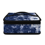 Blue And White Acid Wash Tie Dye Print Small Lunch Bag