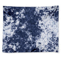 Blue And White Acid Wash Tie Dye Print Tapestry