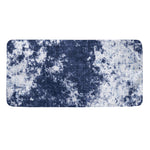 Blue And White Acid Wash Tie Dye Print Towel