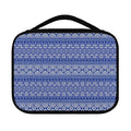 Blue And White African Pattern Print Classic Bible Case