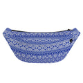 Blue And White African Pattern Print Fanny Pack