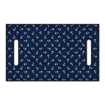 Blue And White Anchor Pattern Print Golf Cart Seat Cover
