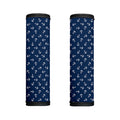 Blue And White Anchor Pattern Print Handle Covers