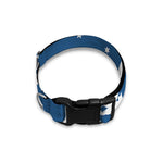Blue And White Angel Pattern Print Dog Collar