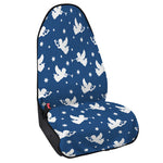 Blue And White Angel Pattern Print Waterproof Car Seat Cover