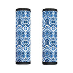 Blue And White Aztec Pattern Print Handle Covers