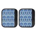 Blue And White Aztec Pattern Print Handle Covers