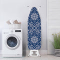Blue And White Bohemian Mandala Print Ironing Board Cover