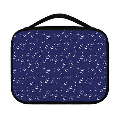 Blue And White Bubble Pattern Print Classic Bible Case
