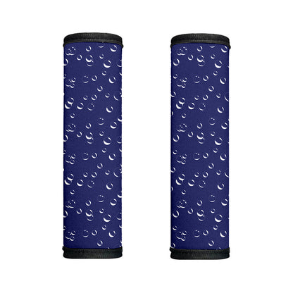 Blue And White Bubble Pattern Print Handle Covers