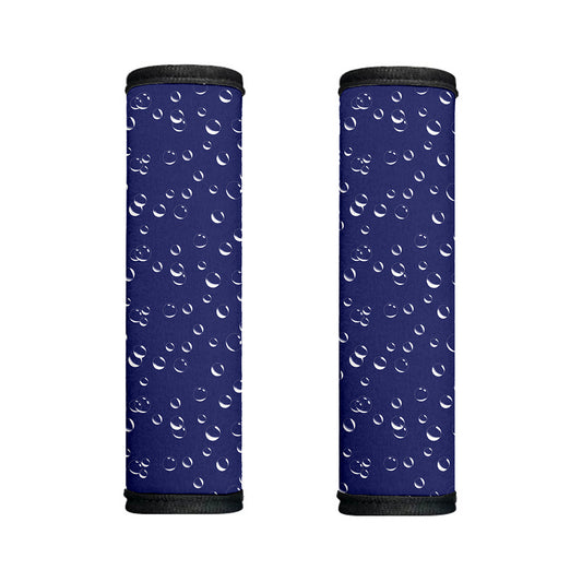 Blue And White Bubble Pattern Print Handle Covers