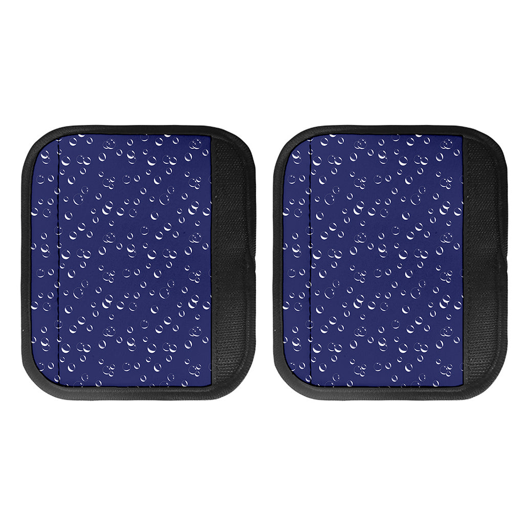Blue And White Bubble Pattern Print Handle Covers