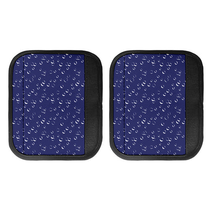 Blue And White Bubble Pattern Print Handle Covers