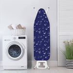 Blue And White Bubble Pattern Print Ironing Board Cover