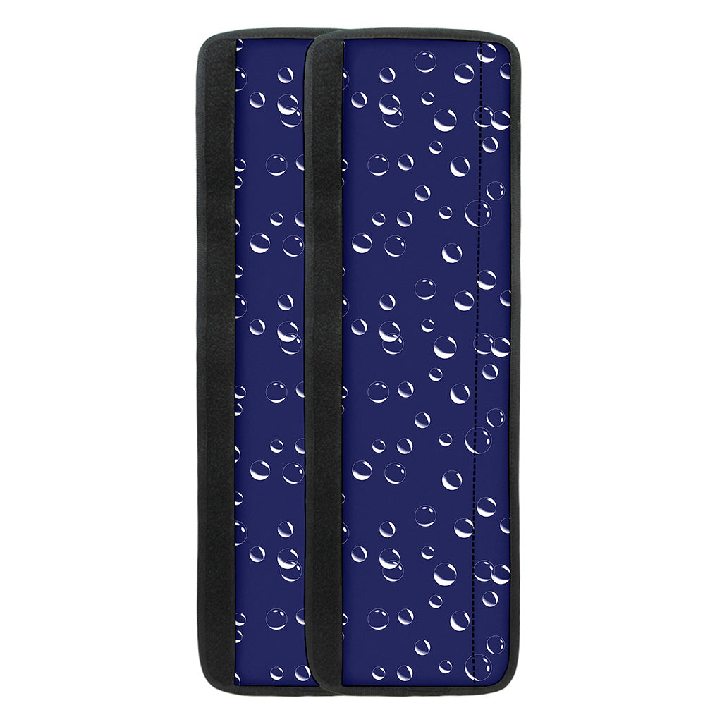 Blue And White Bubble Pattern Print Refrigerator Handle Covers