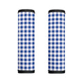 Blue And White Buffalo Check Print Handle Covers
