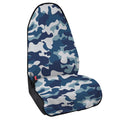 Blue And White Camouflage Print Waterproof Car Seat Cover