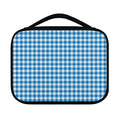 Blue And White Check Pattern Print Classic Bible Case