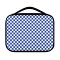 Blue And White Checkered Pattern Print Classic Bible Case