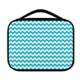 Blue And White Chevron Pattern Print Classic Bible Case