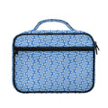 Blue And White DNA Pattern Print Briefcase Bible Bag