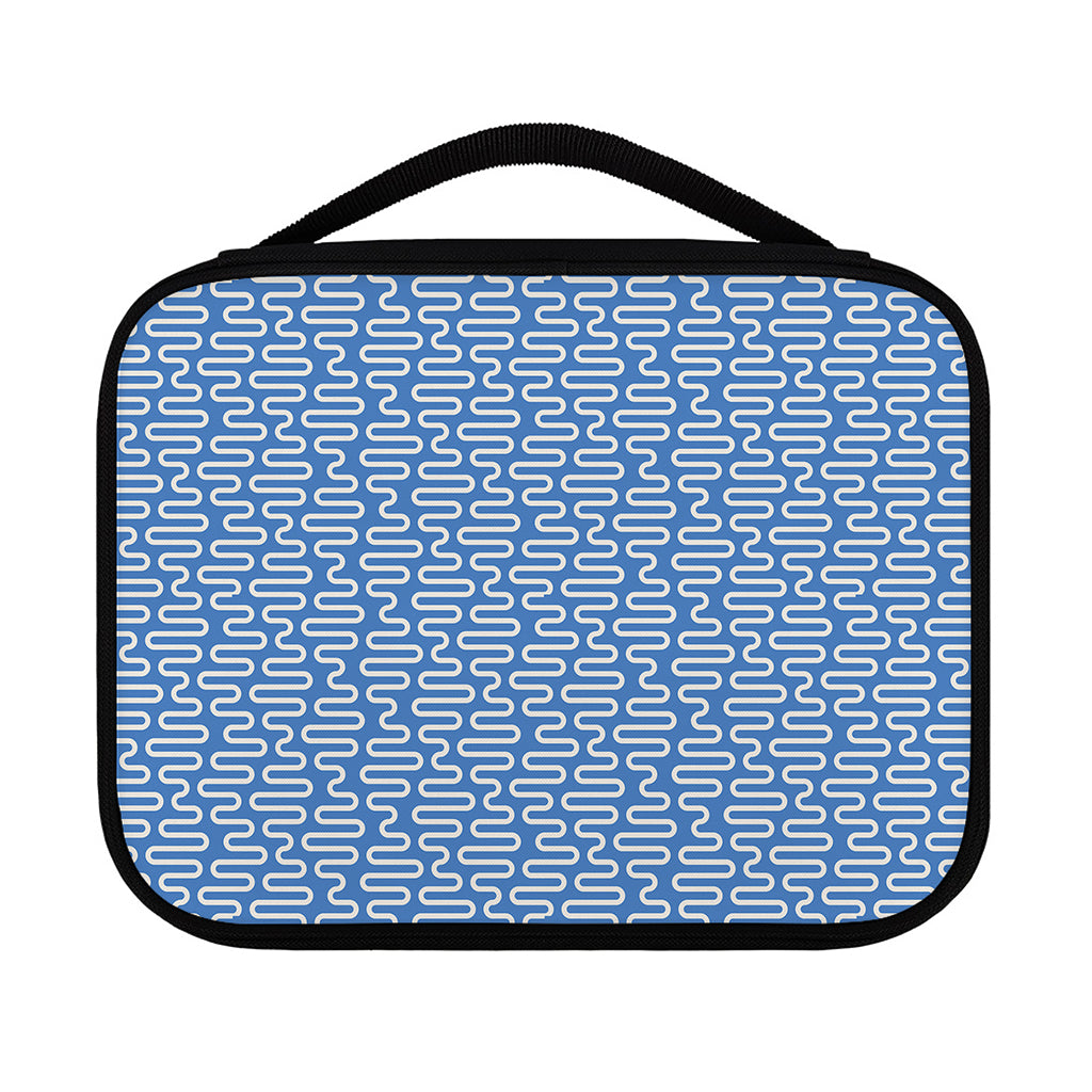Blue And White DNA Pattern Print Classic Bible Case