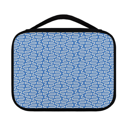 Blue And White DNA Pattern Print Classic Bible Case