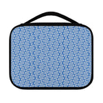 Blue And White DNA Pattern Print Classic Bible Case