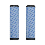 Blue And White DNA Pattern Print Handle Covers