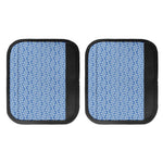 Blue And White DNA Pattern Print Handle Covers